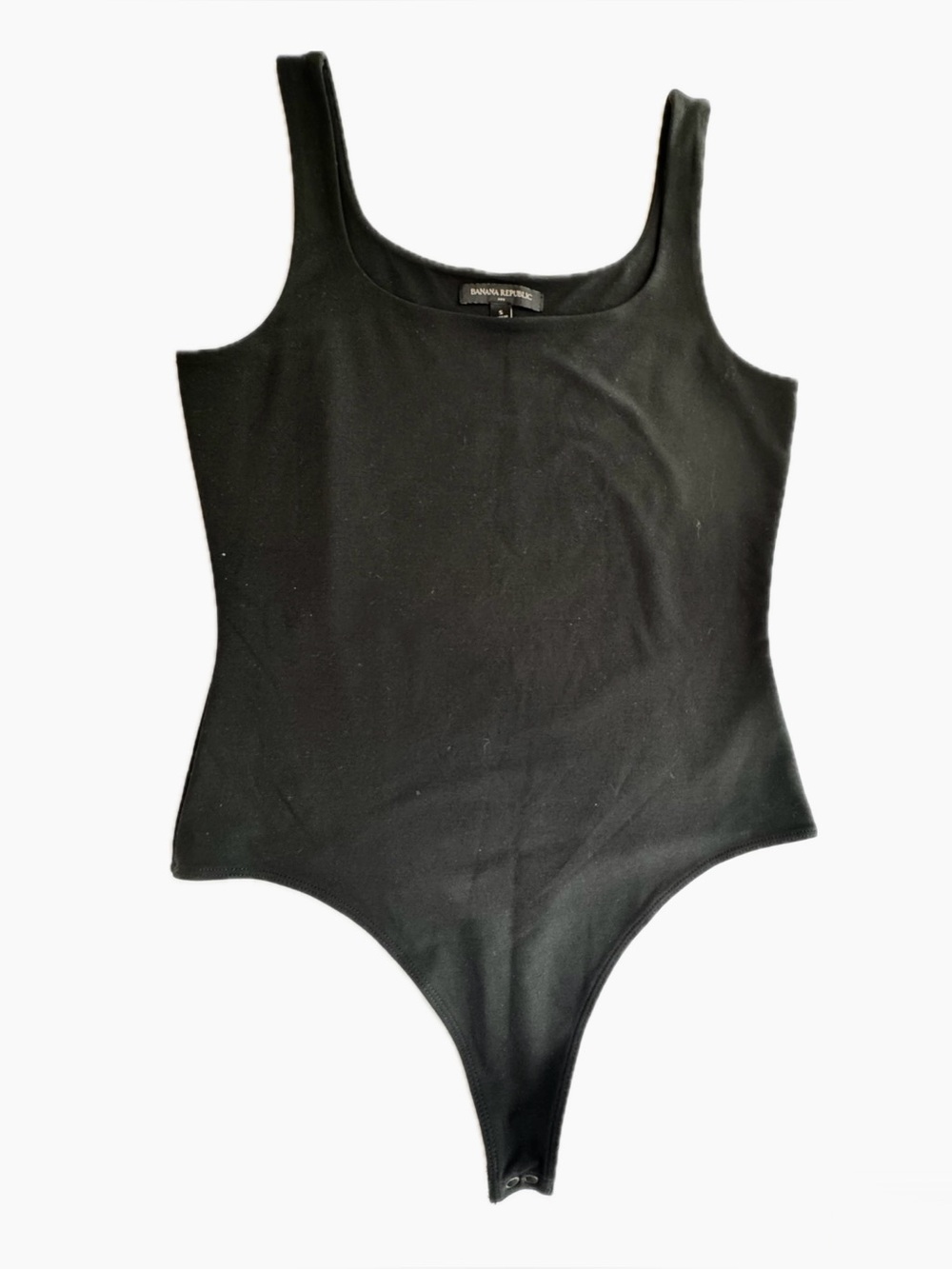 Banana Republic Set of 2 Bodysuits Black & White Sleeveless Stretch Small NWOT - Picture 3 of 8